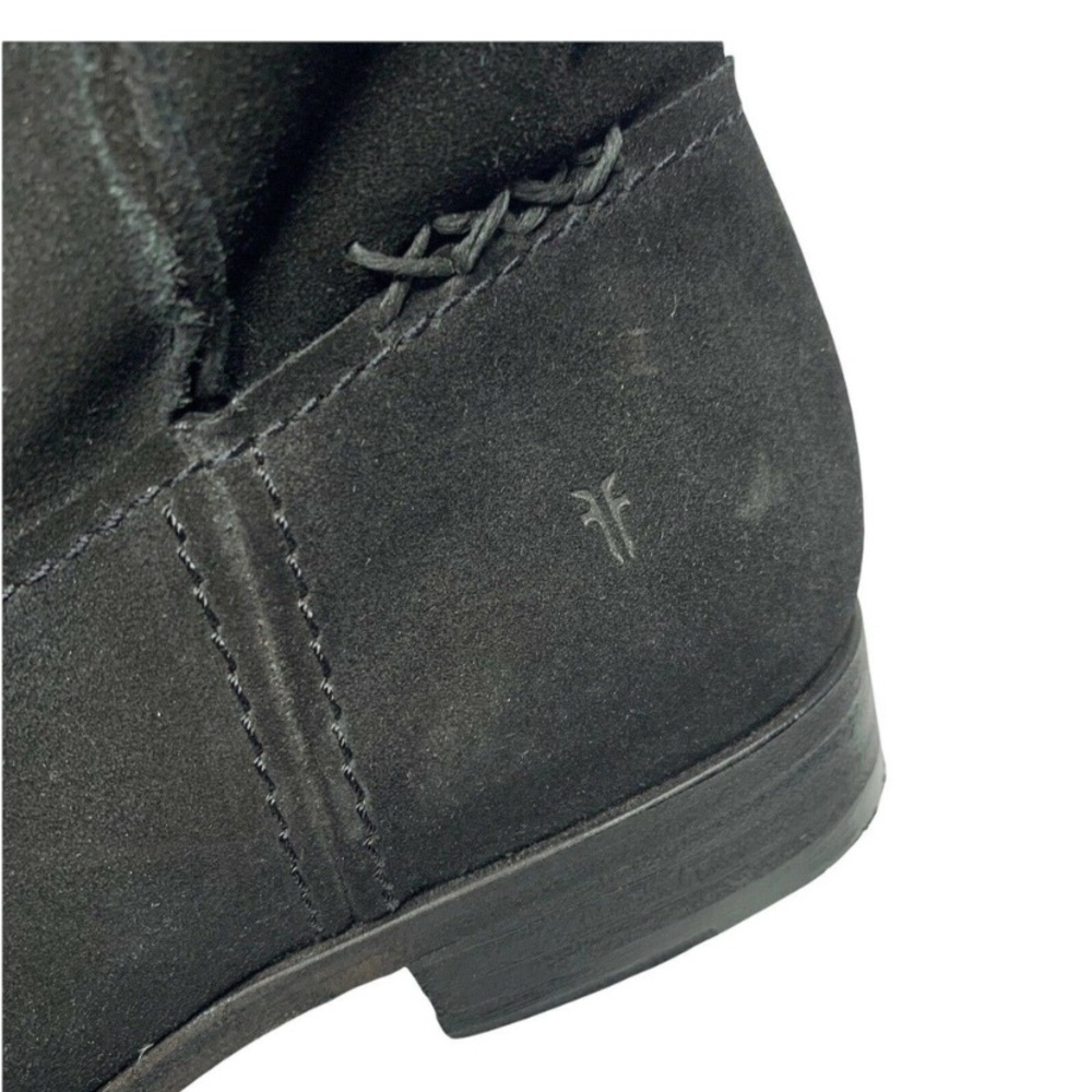 FRYE Short Slouch Suede Bootie - Picture 7 of 8